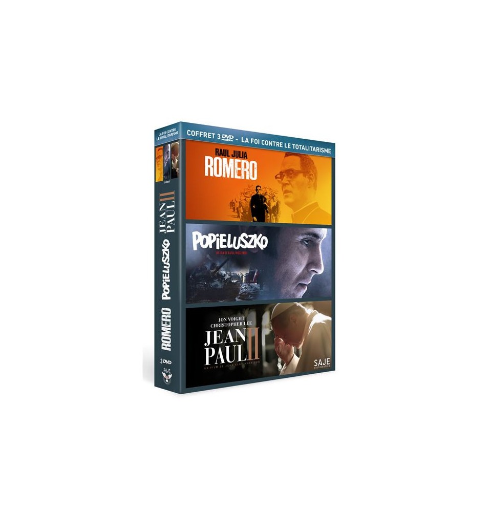 La Foi Contre Le totalitarisme - Coffret ( Romero + Popieluszko + Jean-Paul II )