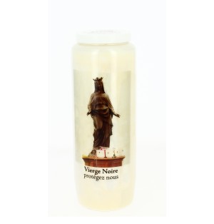 Bougie de neuvaine Vierge Noire