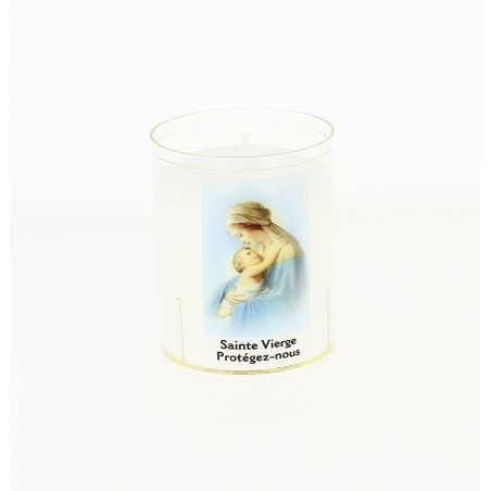 Veilleuse photophore Saint  Vierge