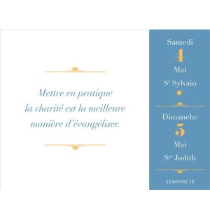 Préceptes du pape François 2019 - Les almaniaks 2019
