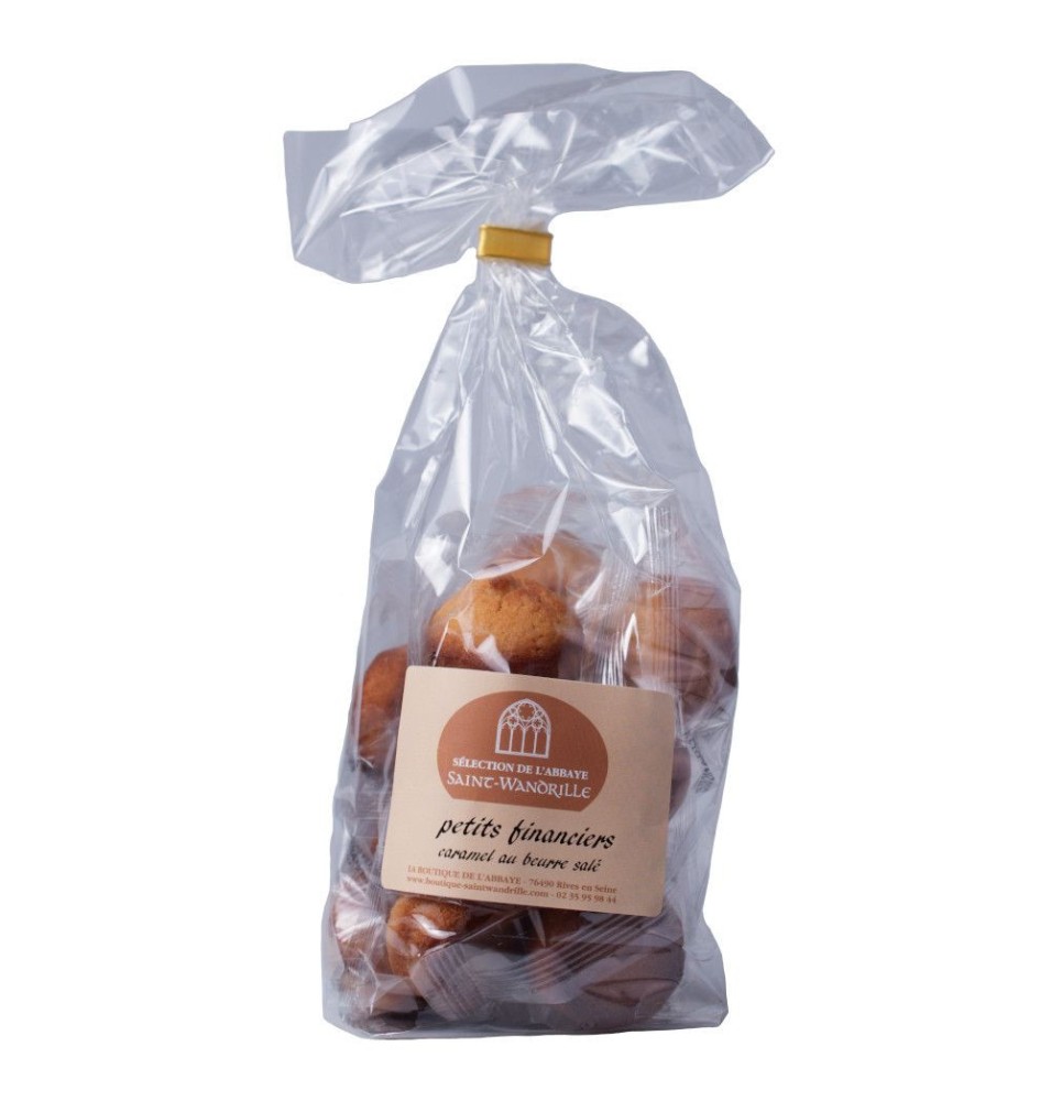 Petits financiers caramel au beurre salé - 200g (SW-05.612)