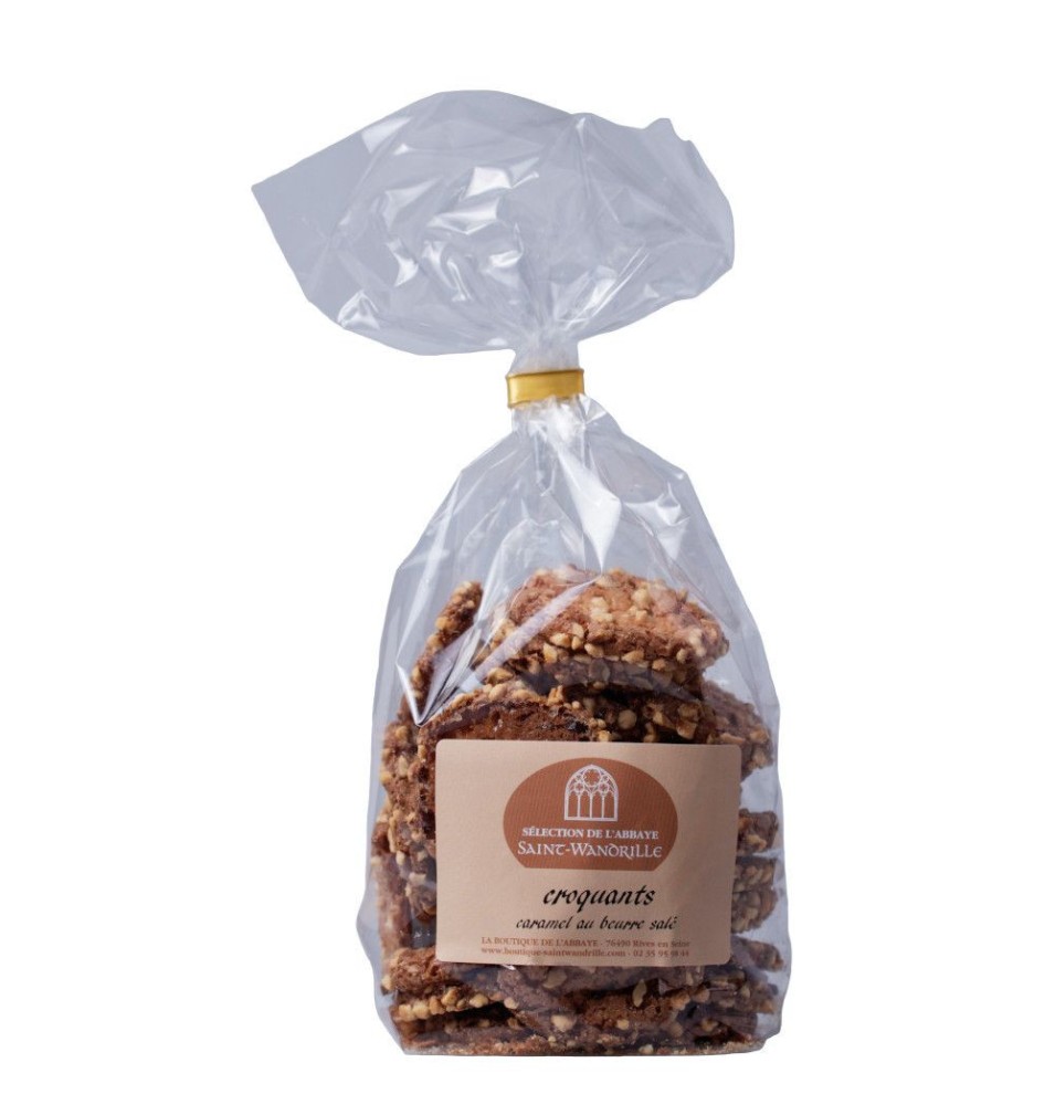 Croquants aux noisettes et caramel au beurre salé - 125g (SW-05.615)