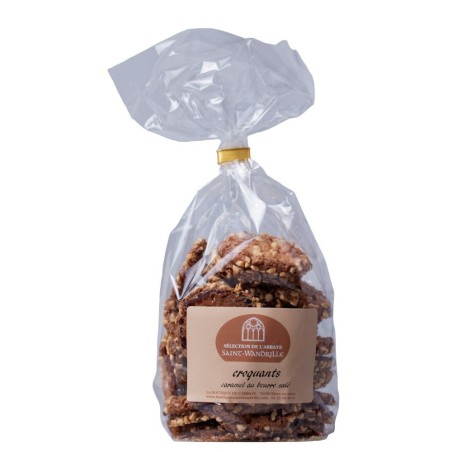 Croquants aux noisettes et caramel au beurre salé - 125g (SW-05.615)