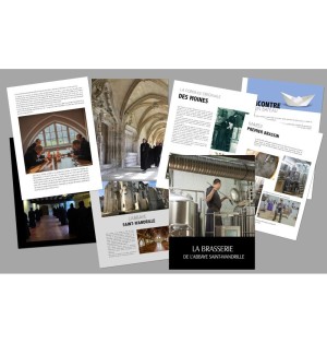 La brasserie de l'abbaye Saint-Wandrille Editions de Fontenelle (SW-1616)