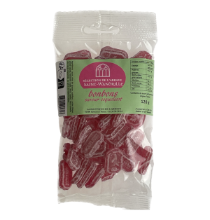Bonbons saveur coquelicot - 120g (SW-6700)