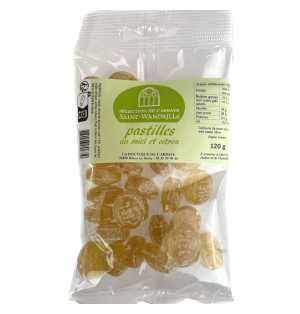 Pastilles au miel et citron - 120g (SW-6701)