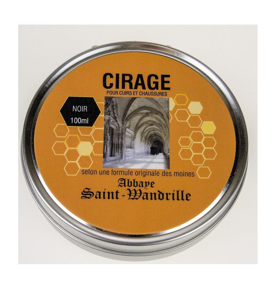 Cirage pour cuirs et chaussures noir - 100ml (SW-7080)