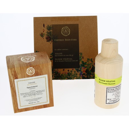 Coffret Bien-être -Tisane et Elixir- Chartreuse