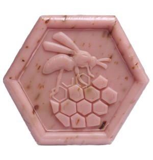 Savon au Miel Fleur de rose - 100 g (SW-08.207)