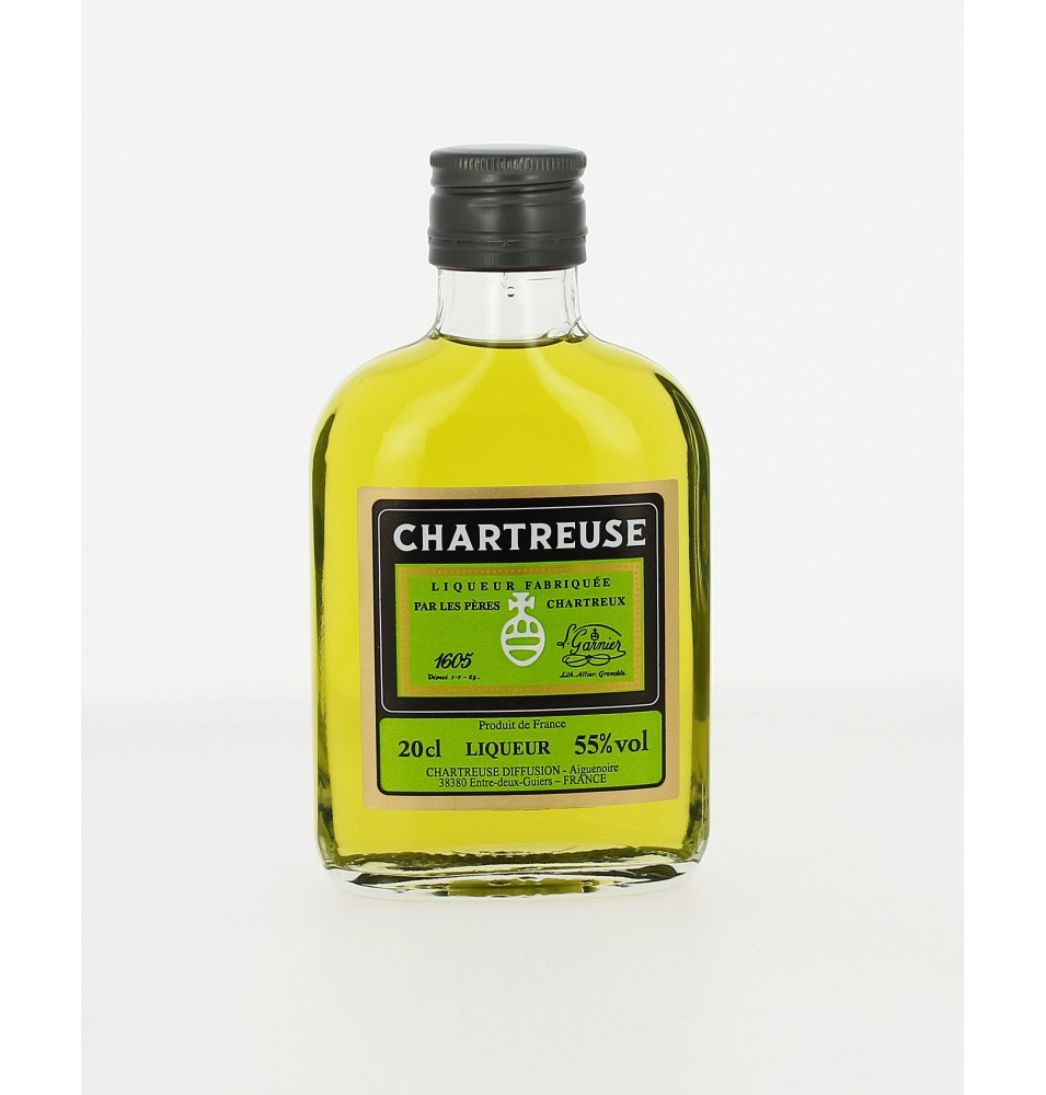 Chartreuse Verte en flasque