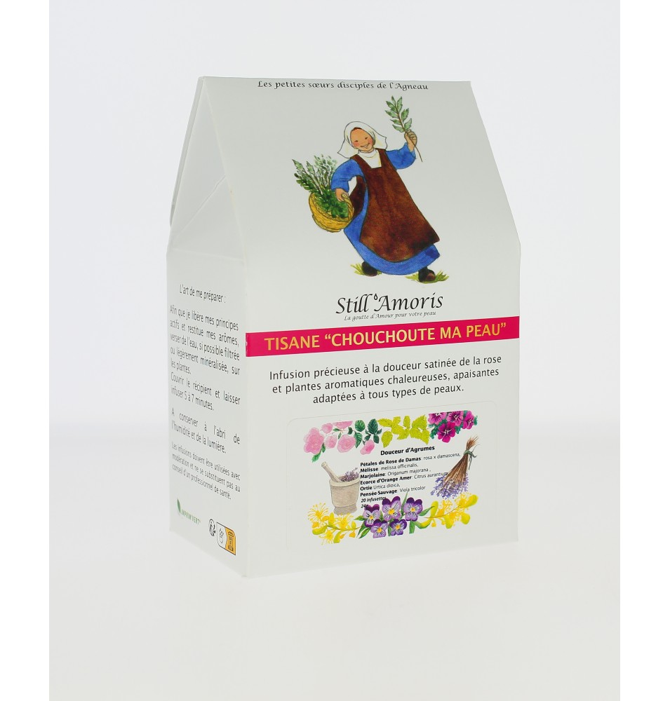 Tisane DOUCEUR D'AGRUMES ''Chouchoute ma Peau'' (PSDA TC02)