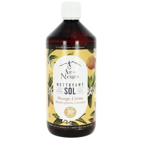 Nettoyant SOL Orange, Citron - Air des Neiges