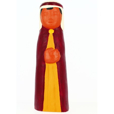 CRECHE B3 - Le Chamelier - Santon en terre cuite (32cm)
