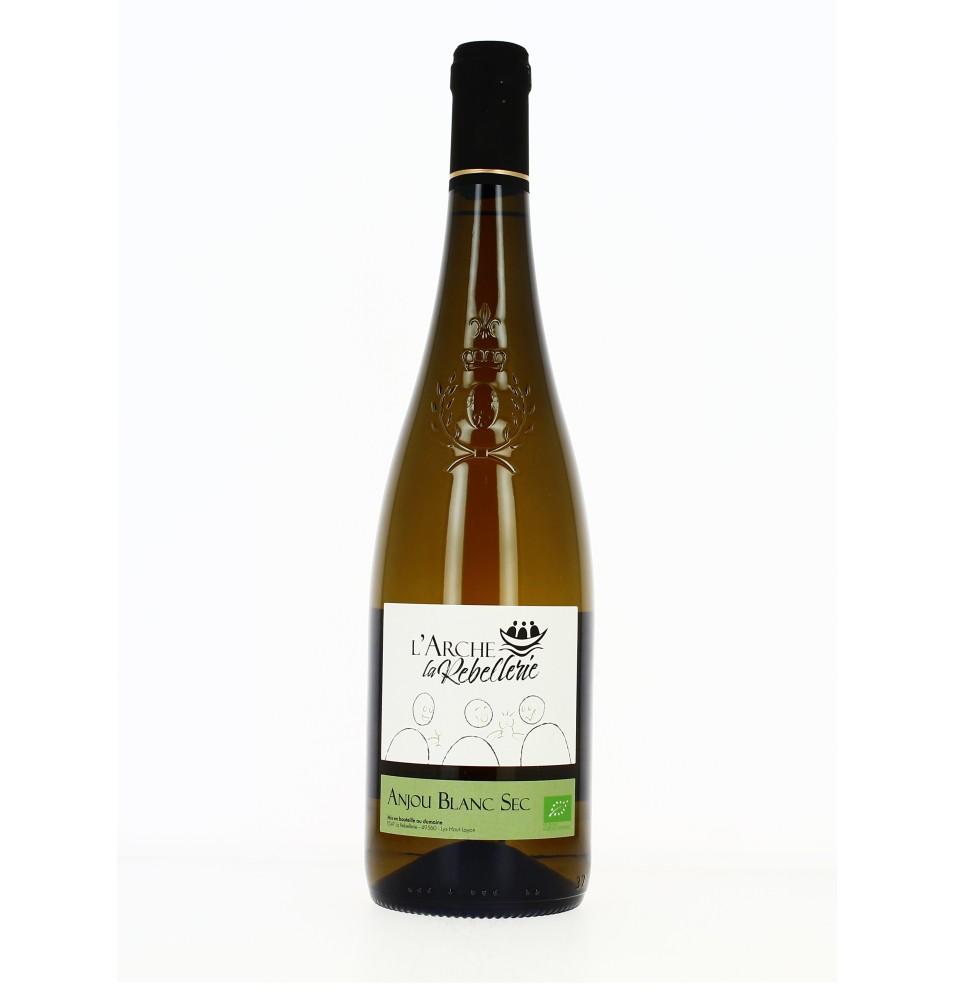 L'ARCHE -La Rebellerie - Vin Anjou Blanc Sec - 75 cL