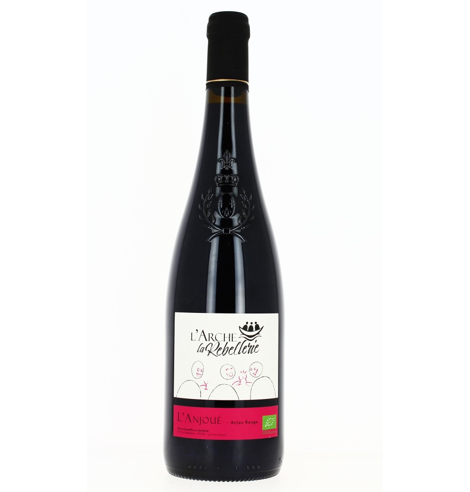 L'ARCHE -La Rebellerie - Vin Rouge L'Anjoué- 75 cL