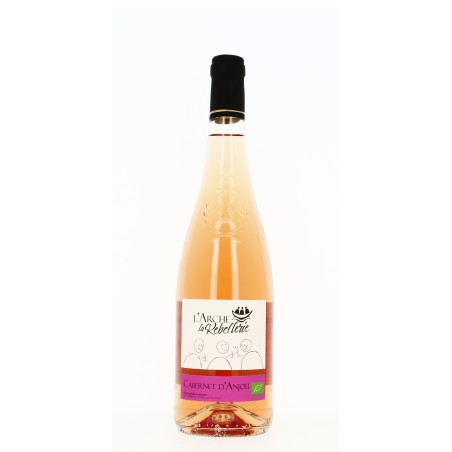 L'ARCHE -La Rebellerie - Vin rosé Cabernet d'Anjou -75 cL