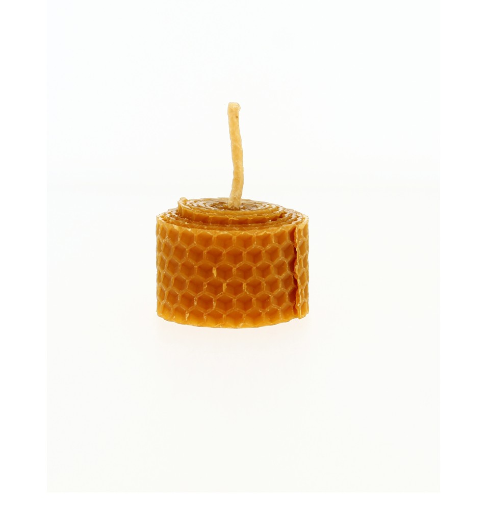 Bougie 3 cm Roulée  Claire