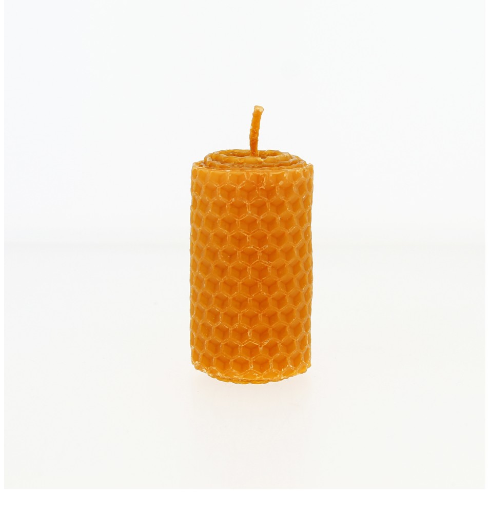 Bougie  6 cm Roulée  Claire