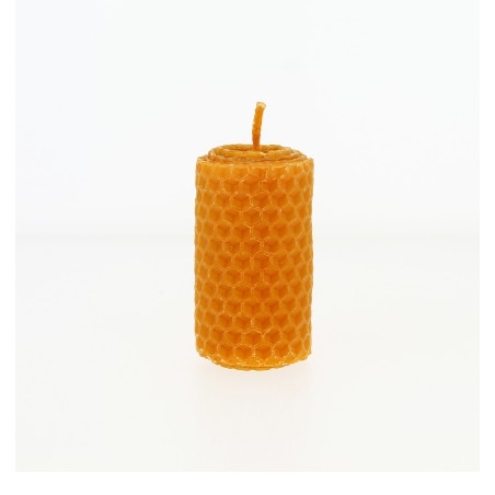 Bougie  6 cm Roulée  Claire