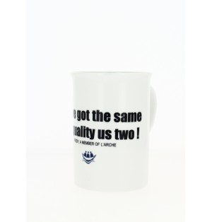 Mug Verbatim - We've got the same inequality us two !