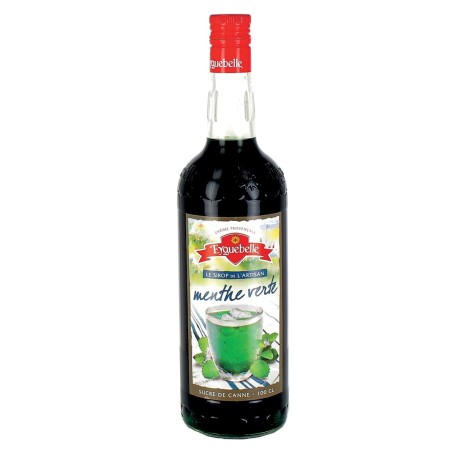 Sirop de Menthe verte - 1 L | EYGUEBELLE (lié à l'Abbaye d'Aiguebelle)