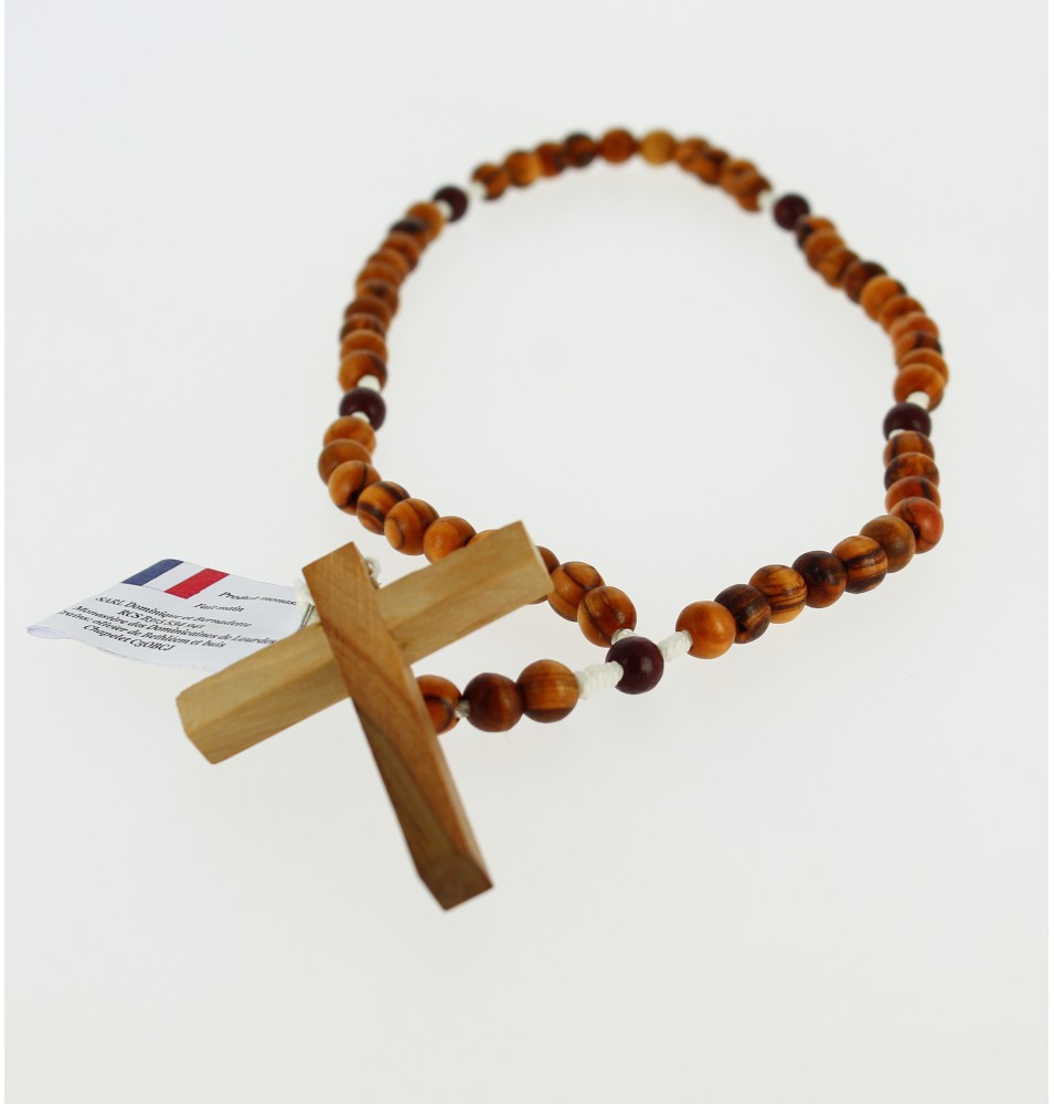 Chapelet en bois  - 5 dizaines