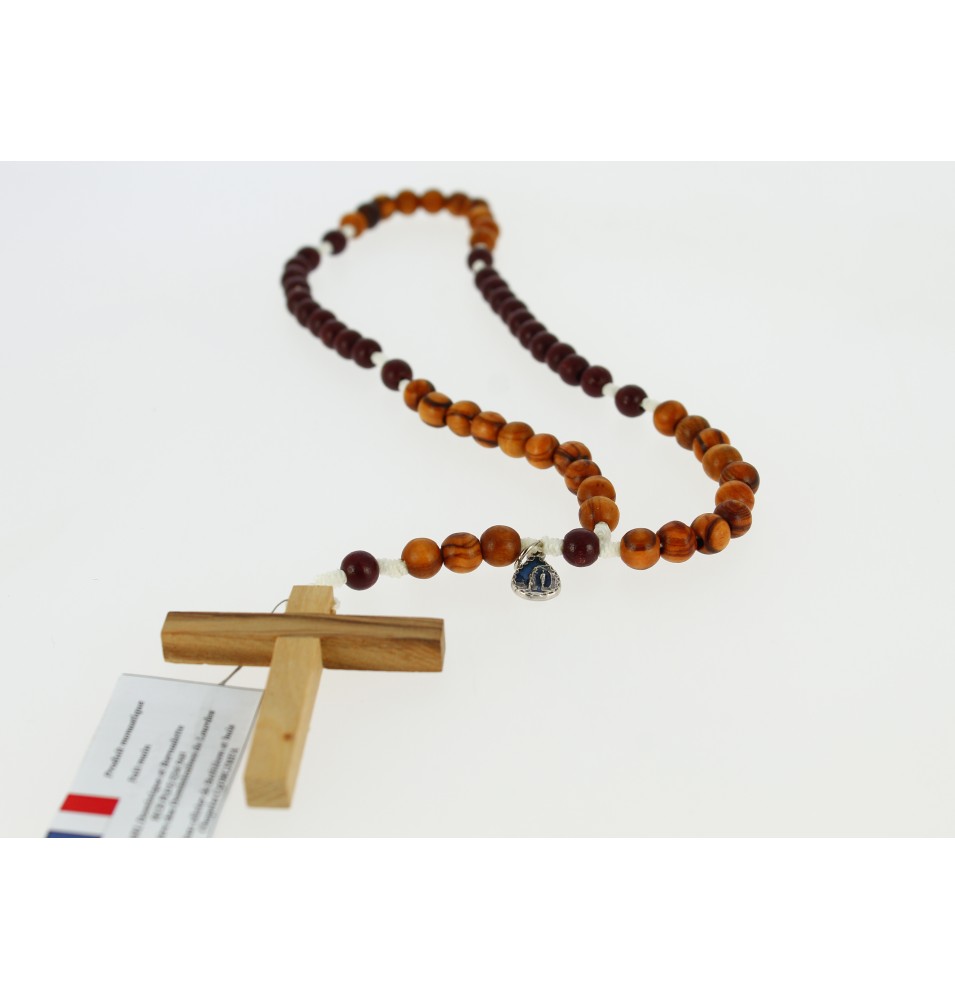 Chapelet en bois  - 5 dizaines