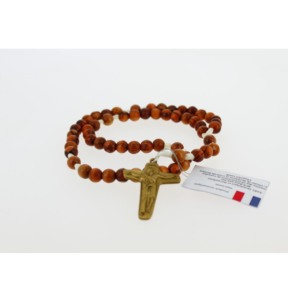Chapelet en bois  - 5 dizaines