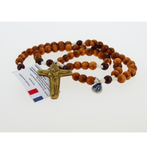 Chapelet en bois  - 6 dizaines