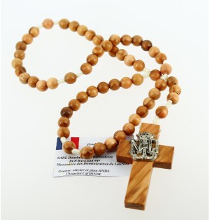 Chapelet en bois  - 5 dizaines (C5OHNL)
