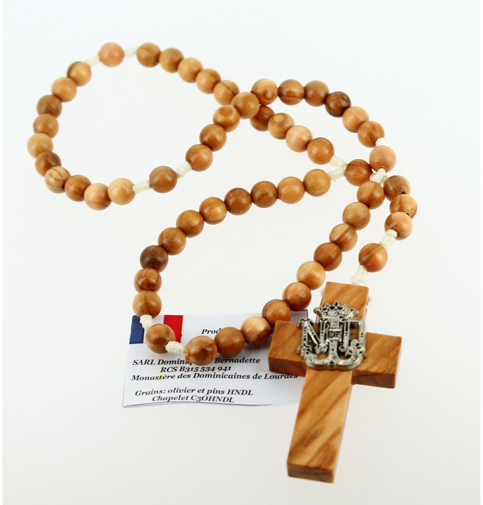 Chapelet en bois  - 5 dizaines (C5OHNL)