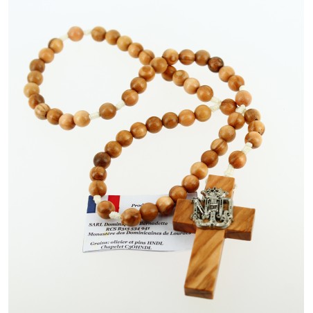 Chapelet en bois  - 5 dizaines (C5OHNL)