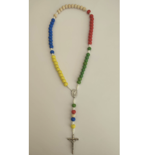 Chapelet en bois Missionnaire (M)