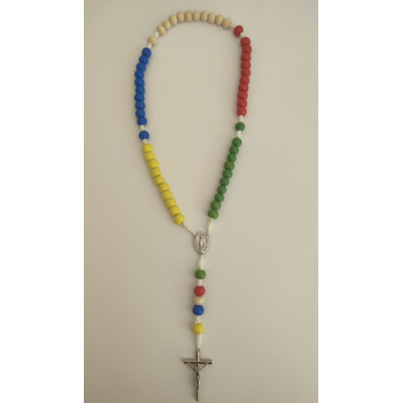Chapelet en bois Missionnaire (M)