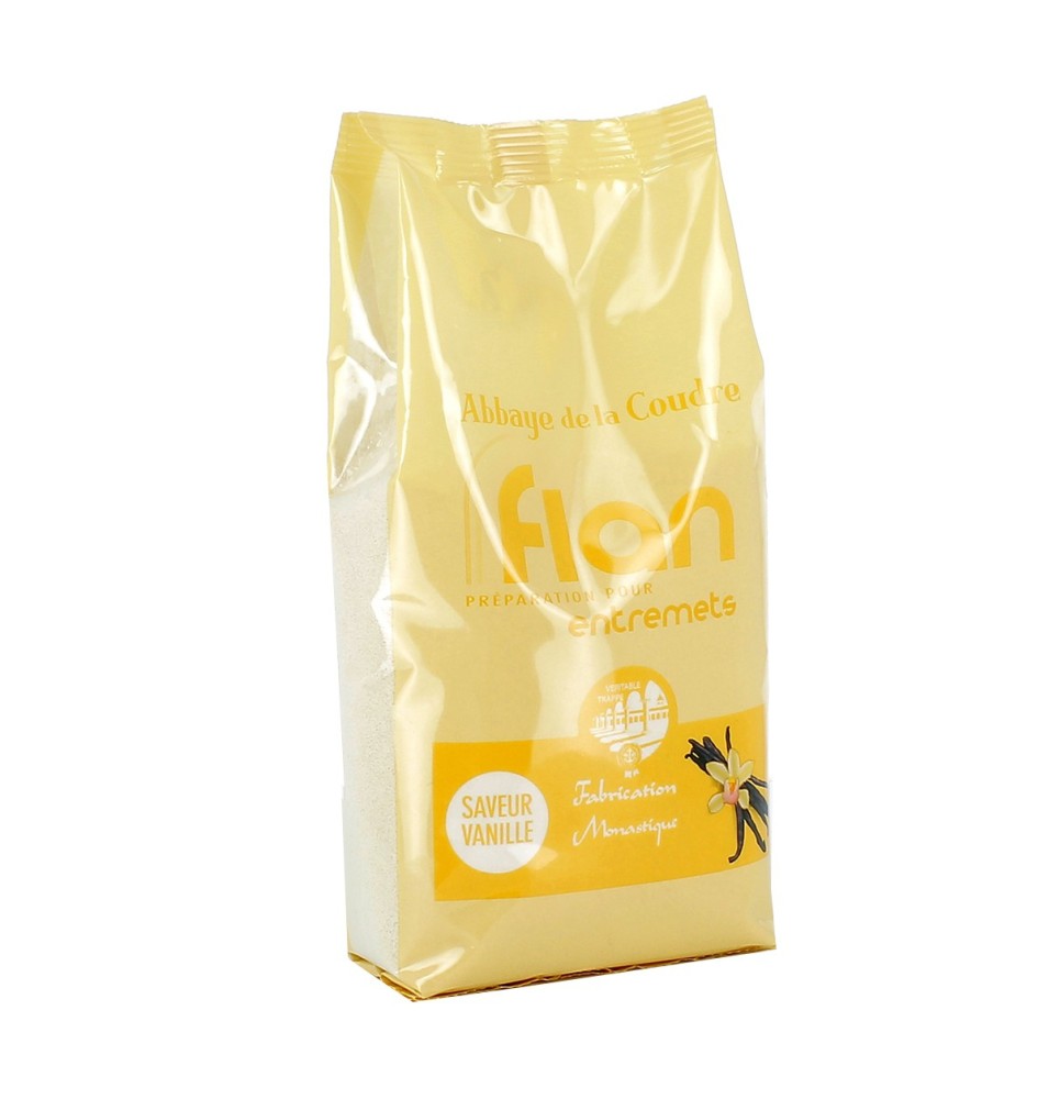Préparation pour flan à la Vanille MOYEN - 450 g | COUDRE (Abbaye Notre-Dame de la)