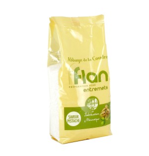 Préparation pour flan à la Pistache MOYEN - 450 g | COUDRE (Abbaye Notre-Dame de la)
