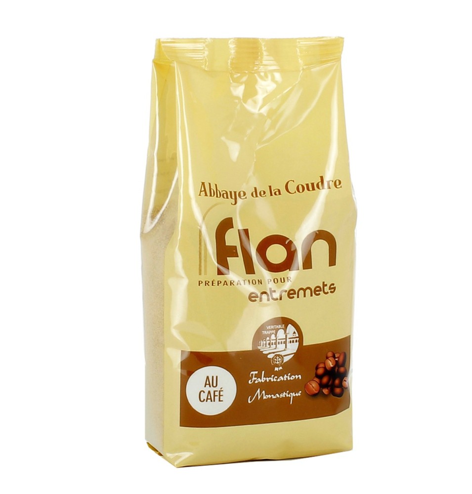 Préparation pour flan au Café MOYEN - 450 g | COUDRE (Abbaye Notre-Dame de la)