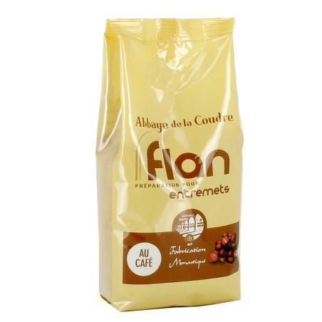 Préparation pour flan au Café MOYEN - 450 g | COUDRE (Abbaye Notre-Dame de la)