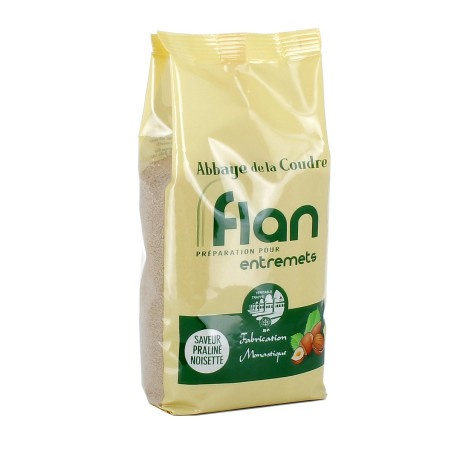 Préparation pour flan au Praliné Noisette MOYEN - 450 g | COUDRE (Abbaye Notre-Dame de la)