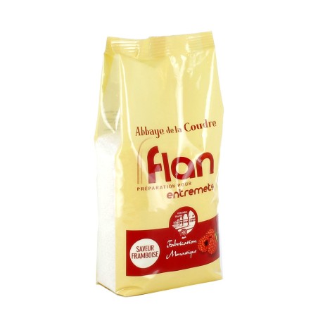 Préparation pour flan à la Framboise MOYEN- - 450 g | COUDRE (Abbaye Notre-Dame de la)