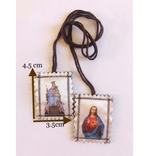 Scapulaire de Notre Dame du Mont Carmel (MC scap1)