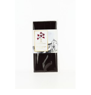 Tablettes de chocolat fin Noir avec une carte "Messages d'amour" - (CL-CHOC0002)