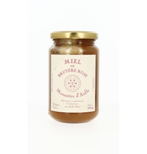 Miel de Bruyère Rose (cendrée) , 100% pur et naturel - (Az-MLbr)
