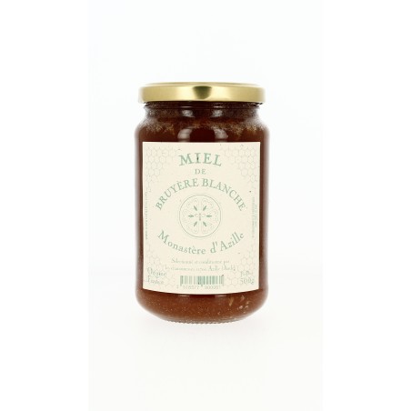 Miel de Bruyère blanche, 100% pur et naturel - (Az-MLbb)