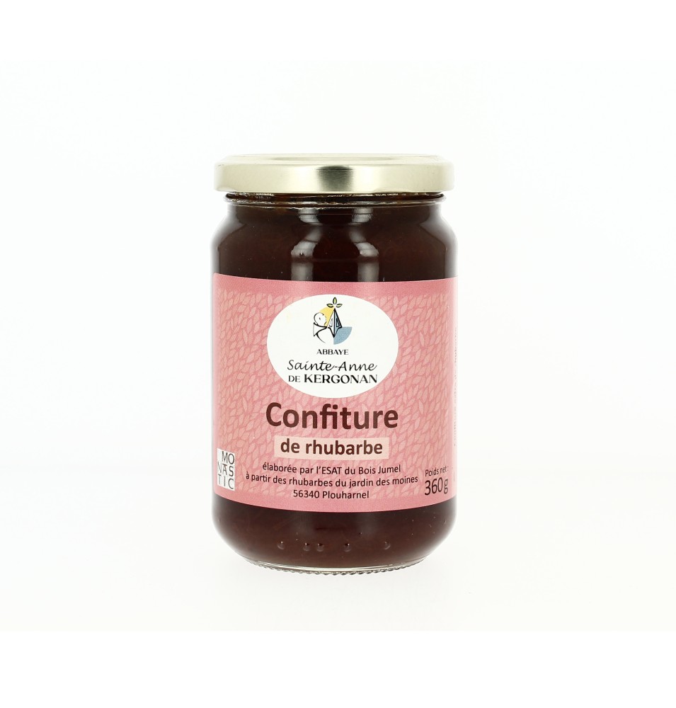 Confiture extra de Rhubarbe - (KSA-132001-conf-rh360)
