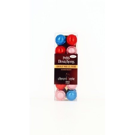 Petits Bouchons x12 - fourrés au Champagne, Fudge et Praliné