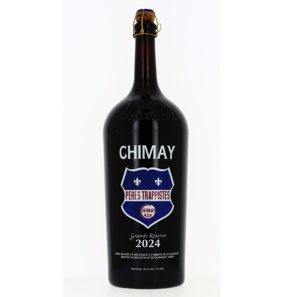 Bière Chimay Bleu Grande Réserve 2024- Magnum - 150 cL