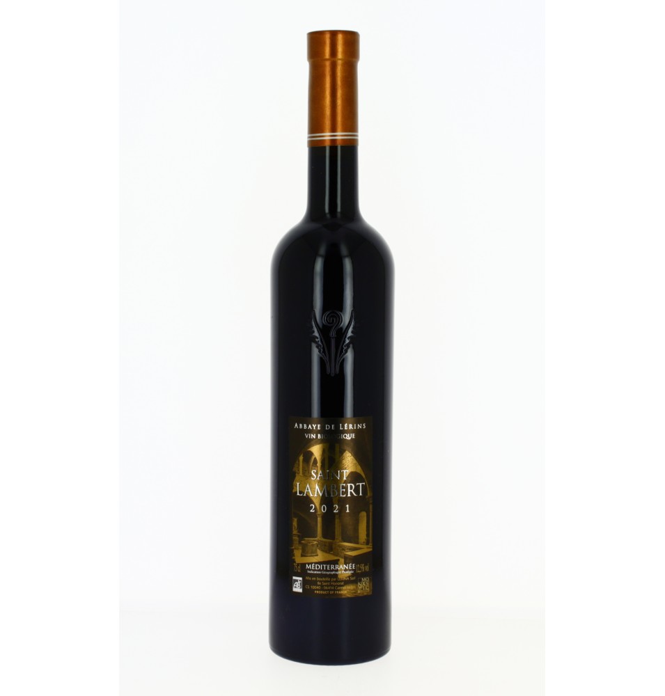 Vin rouge de pays de méditerranée - Saint lambert - BIO ~ 2021