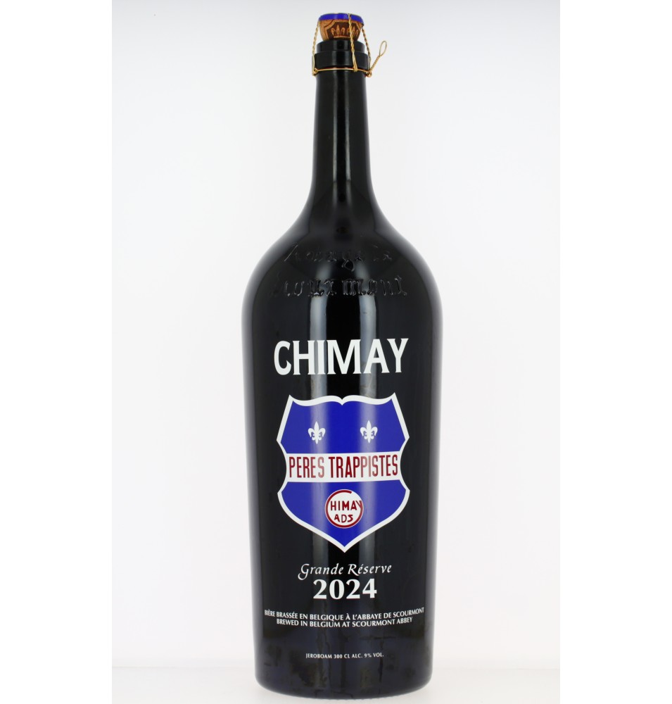 Bière Chimay Bleu Grande Réserve 2024 - Jéroboam - 300 cL