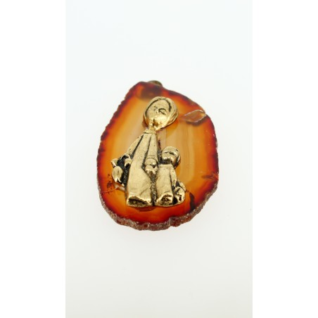 Lamelle en agathe - enfant